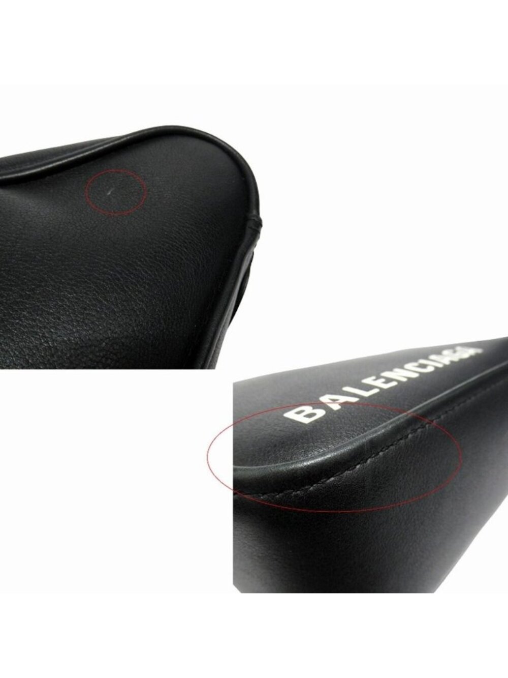 Balenciaga Triangle Duffel XS Shoulder Bag Crossbody Logo Black - Picture 7 of 9